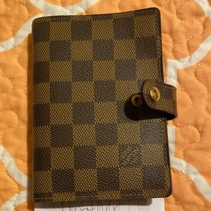 Louis Vuitton Agenda PM in Damier Ebene